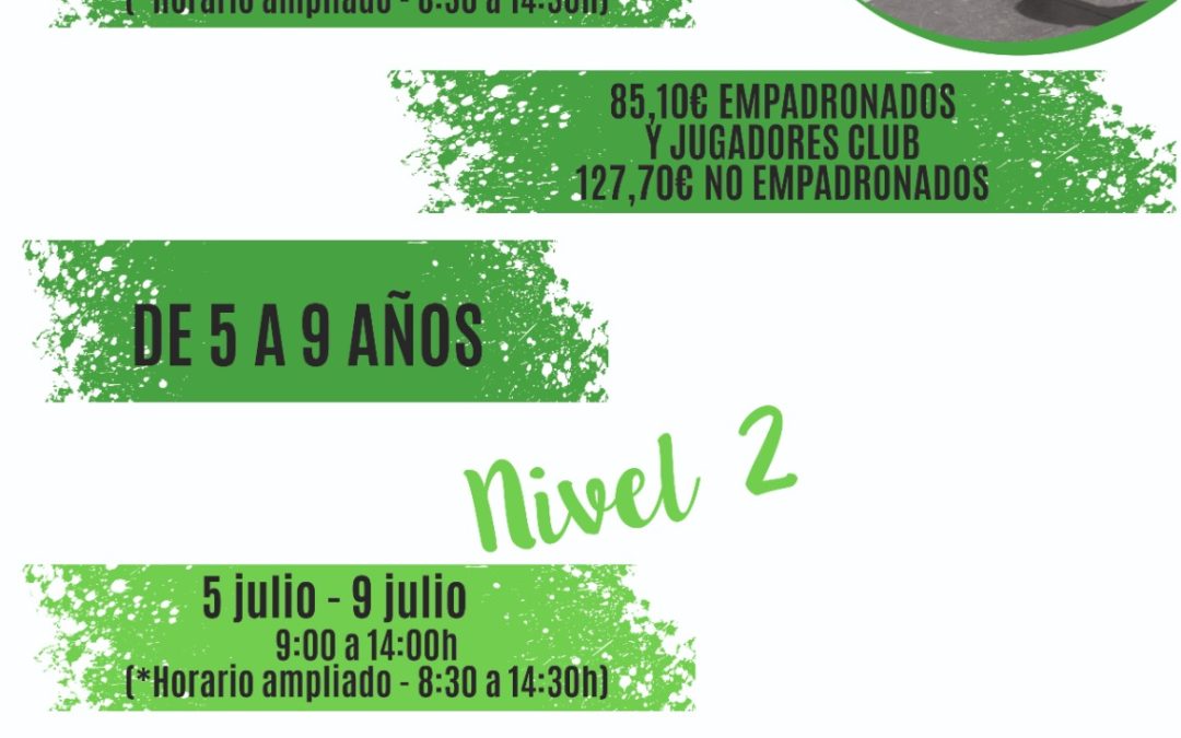 VERANO 2021   MINI CAMPUS nivel 2